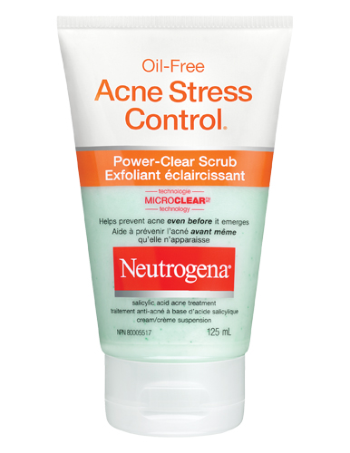 NEUTROGENA Oil-Free ACNE STRESS CONTROL Power-Clear Scrub