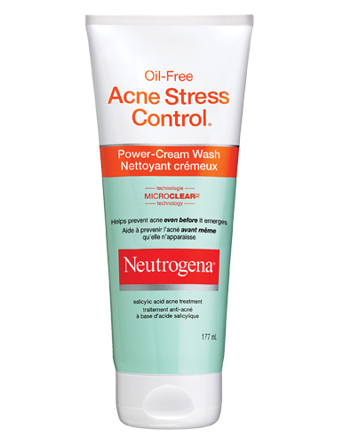 NEUTROGENA Oil-Free ACNE STRESS CONTROL Power-Cream Wash